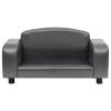 Dog Sofa Gray 31.5"x19.7"x15.7" Faux Leather